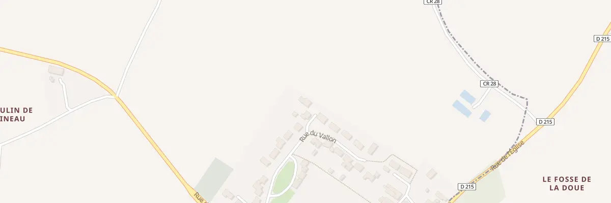 Plan du 15 Rue du Vallon à Saint-Coutant-le-Grand