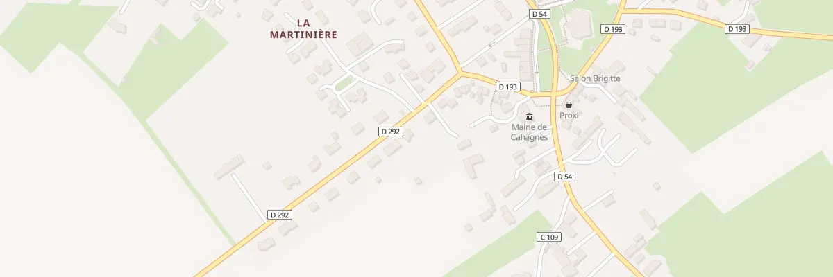 Plan du 7 Rte des Loges à Cahagnes