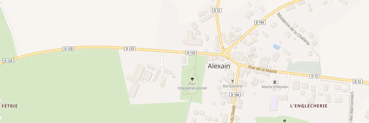 Plan du 11 Rue marin bouille à Alexain