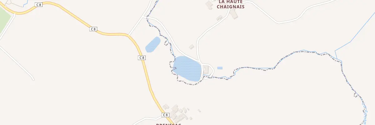 Plan du 5534 La Haute Chaignais à Saint-Mesmin