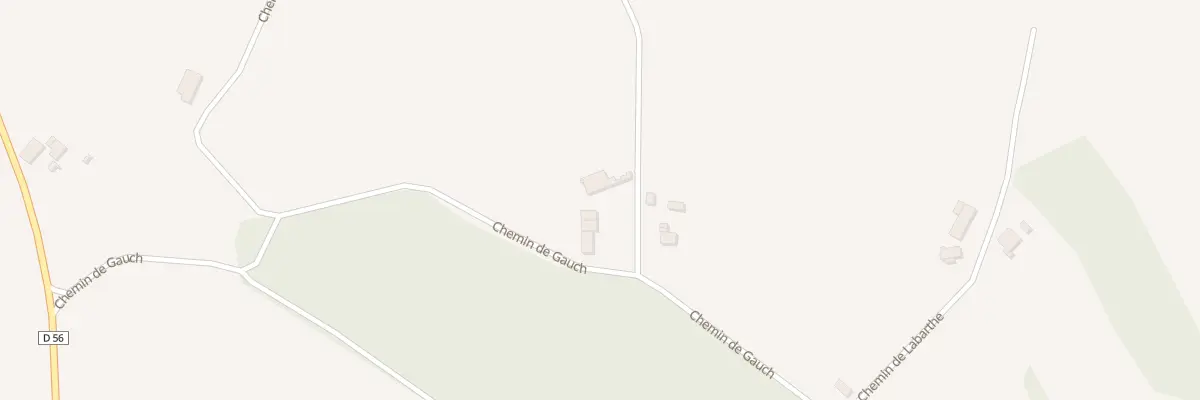 Plan du 623 Che de Gauch à Bonnut