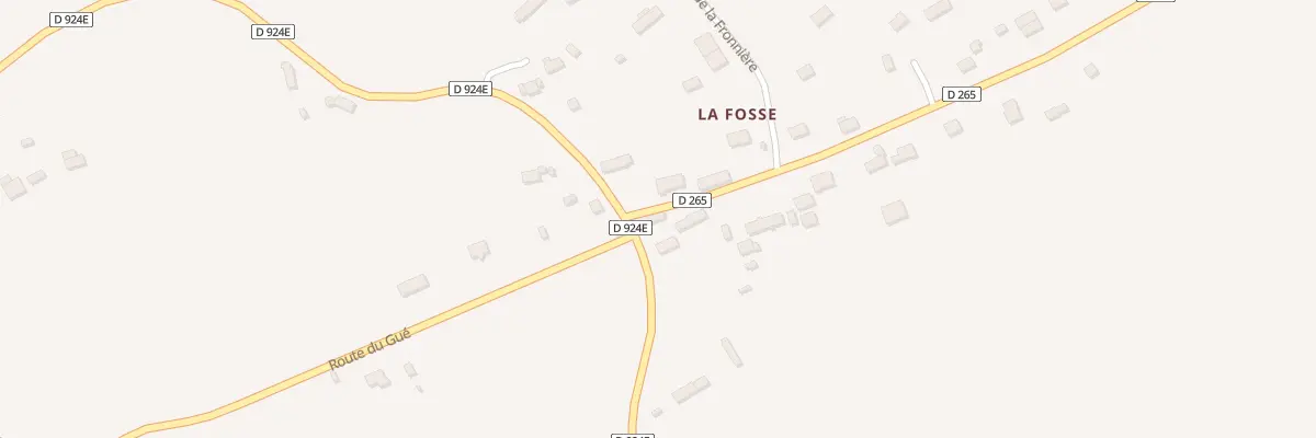 Plan du 109 La Fosse à Saint-Quentin-les-Chardonnets
