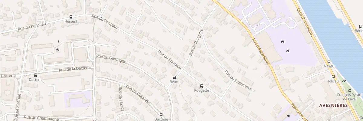 Plan du 34 Rue du Ponceau à Laval