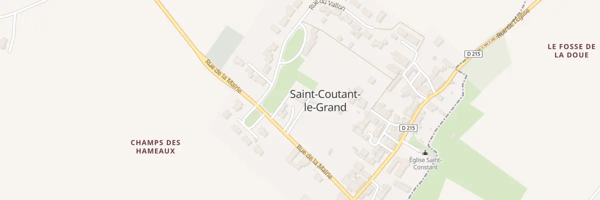 Plan du 16 Rue de la Mairie à Saint-Coutant-le-Grand