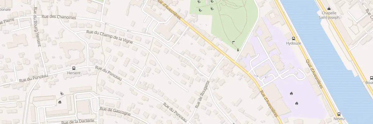 Plan du 26 Rue de la Philipotière à Laval