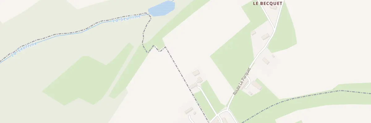 Plan du 5027 Le Parquet à Saint-Pierre-du-Fresne