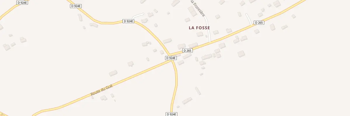 Plan du 108 La Fosse à Saint-Quentin-les-Chardonnets