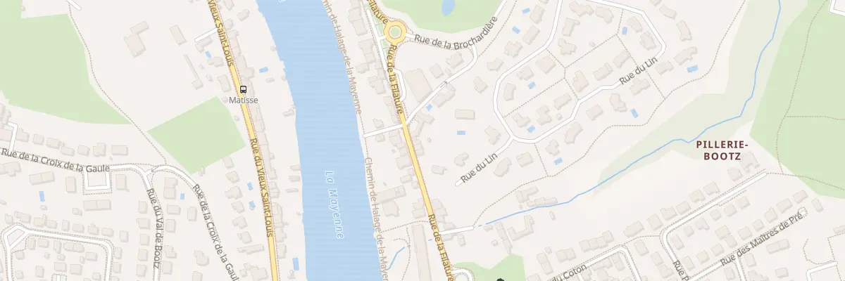 Plan du 100 Rue de la Filature à Laval
