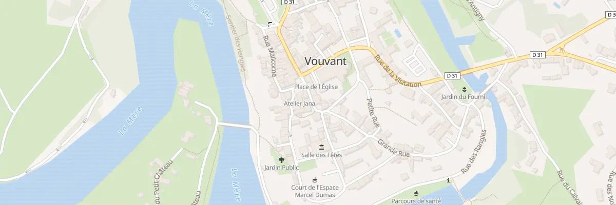 Plan du 6 Gr Grande Rue à Vouvant