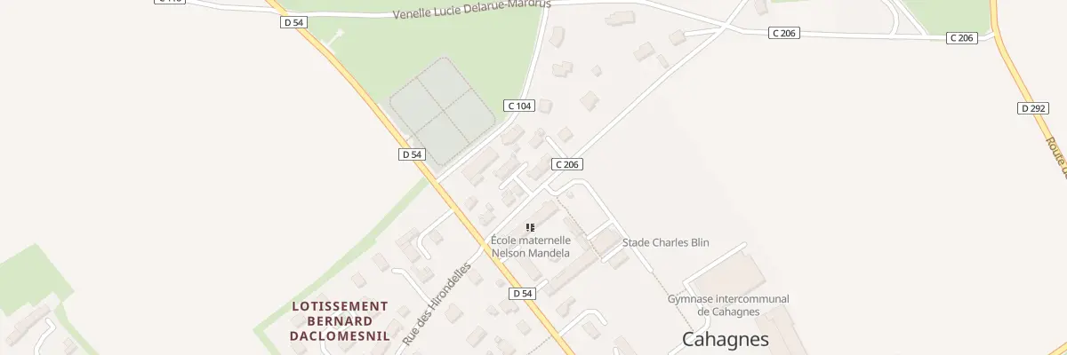 Plan du 9 Rue Alphonse Allais à Cahagnes
