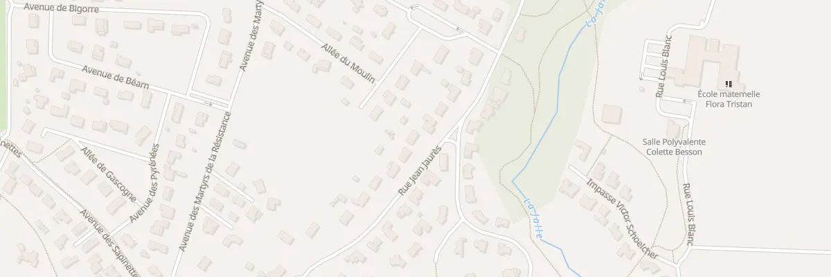 Plan du 19 Rue Jean Jaurès à Martignas-sur-Jalle