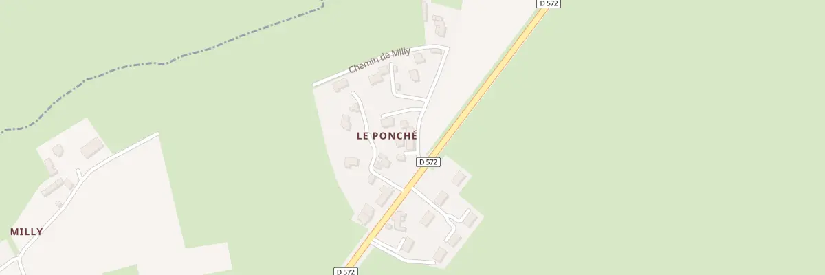 Plan du 3 Le Ponchet à Noron-la-Poterie