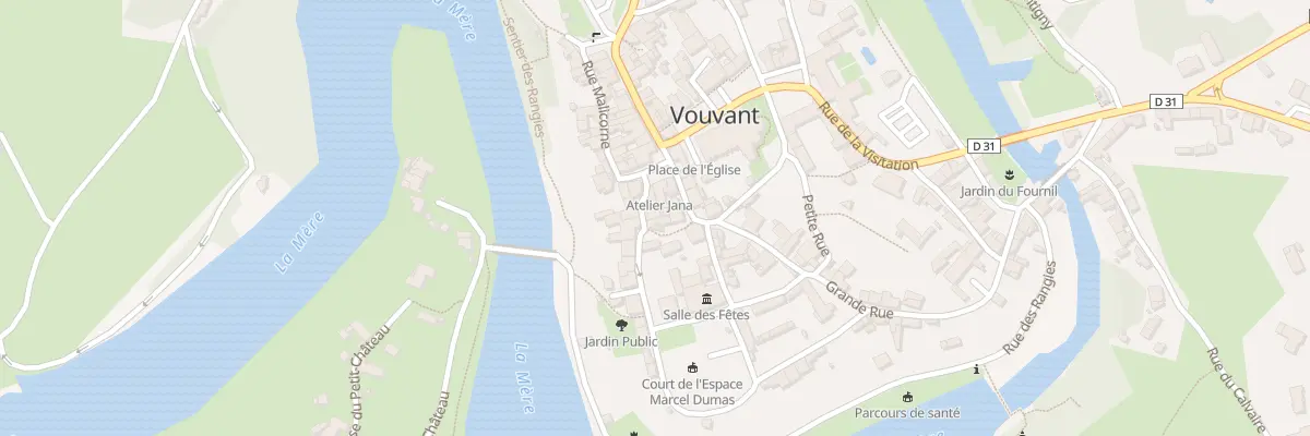 Plan du 3 Rue basse des remparts à Vouvant