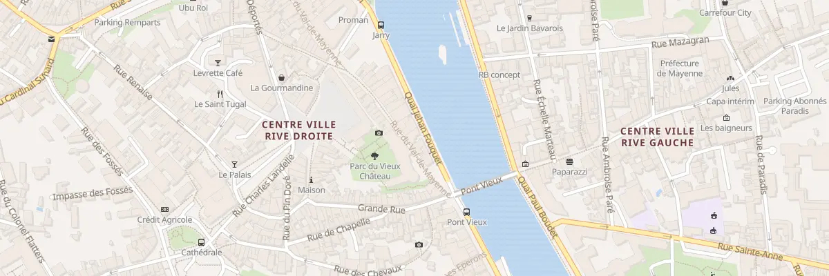 Plan du 32 Quai Jehan Fouquet à Laval
