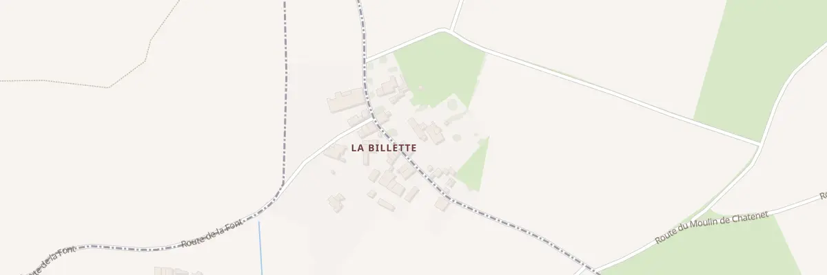 Plan du 60 Rte de la Billette à Rétaud