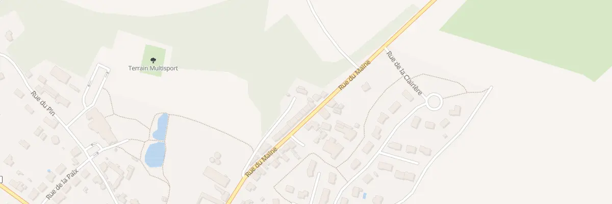 Plan du 37 Rue du Maine à Chemazé