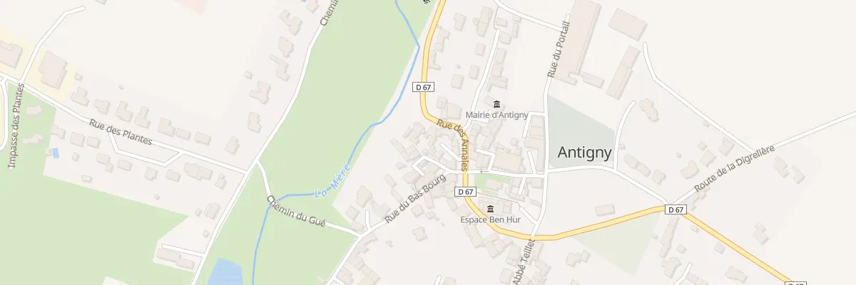 Plan du 15 Rue des Annales à Antigny