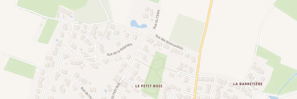 Plan du 1 Rue du Petit Bois à Chalonnes-sur-Loire