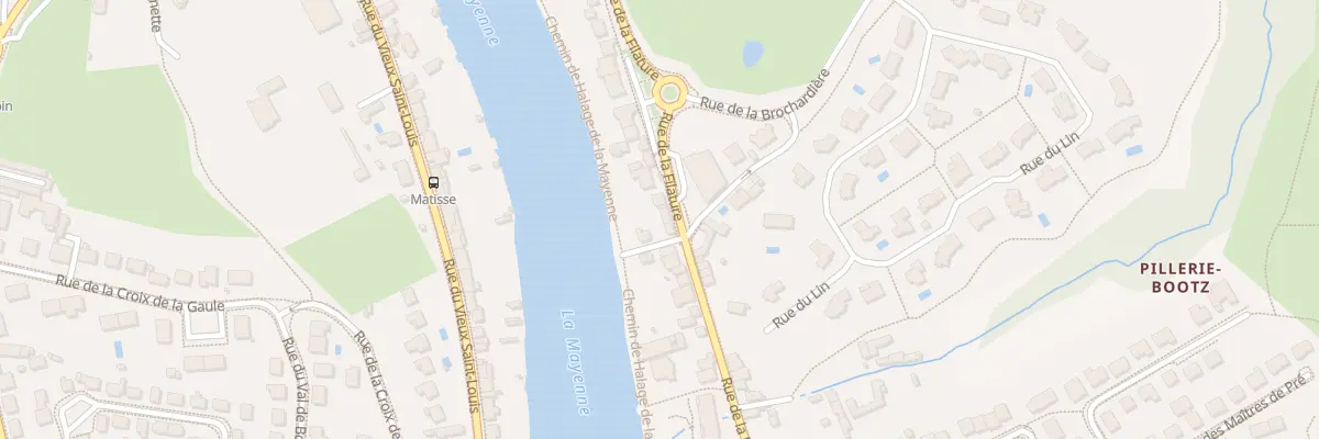 Plan du 107 Rue de la Filature à Laval