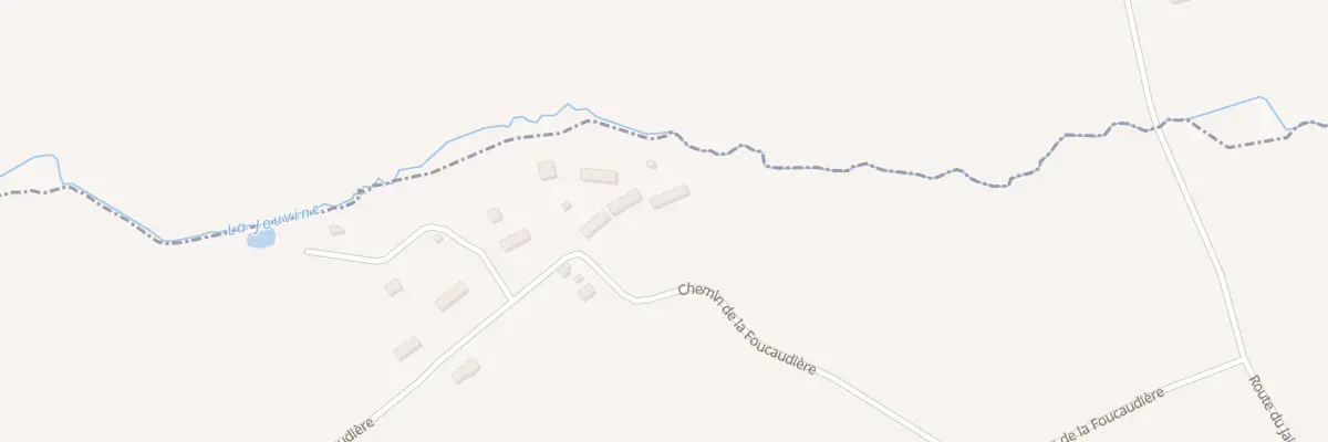 Plan du 2 Che de la Foucaudière à Saint-Quentin-les-Chardonnets