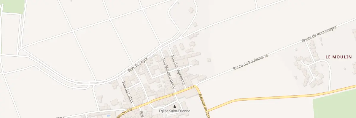 Plan du 23 Rue des Vignerons à Saint-Estèphe