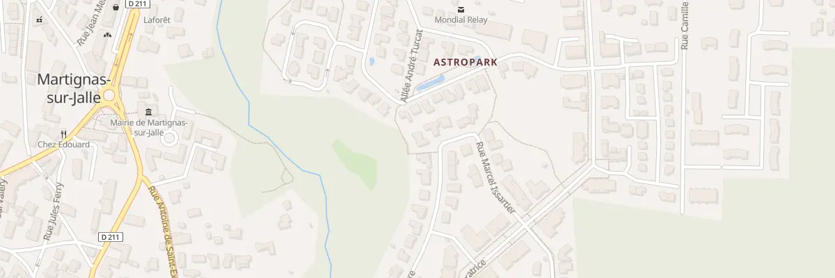 Plan du 26 Rue Marcel Issartier à Martignas-sur-Jalle