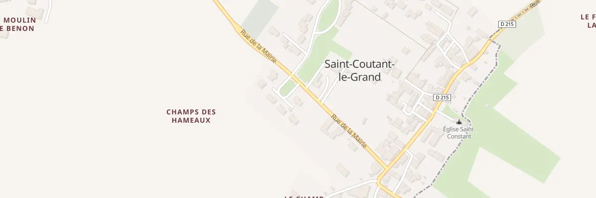 Plan du 12 Champs des Hameaux à Saint-Coutant-le-Grand