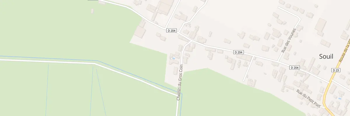 Plan du 12 Che du Gros Coin à Saint-Pierre-le-Vieux