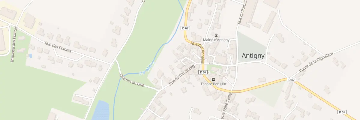 Plan du 4 Pl M Joseph à Antigny