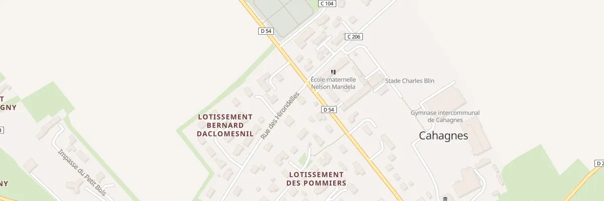 Plan du 29 Rte de Caumont l’Éventé à Cahagnes