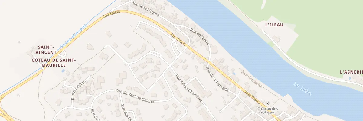 Plan du 3 Rue du Lt Col Paul Vigiere à Chalonnes-sur-Loire