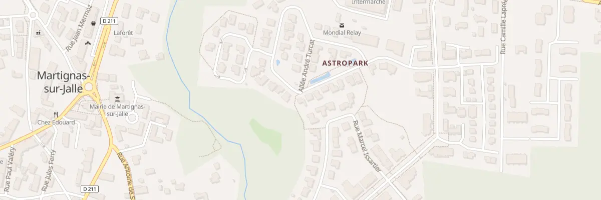 Plan du 50 Rue Elise Deroche à Martignas-sur-Jalle