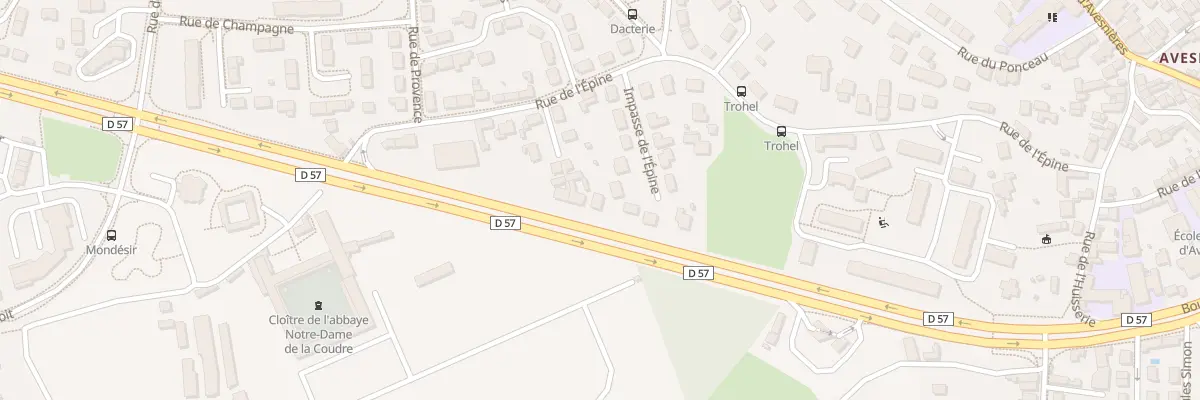 Plan du 74 Bd des Trappistines à Laval