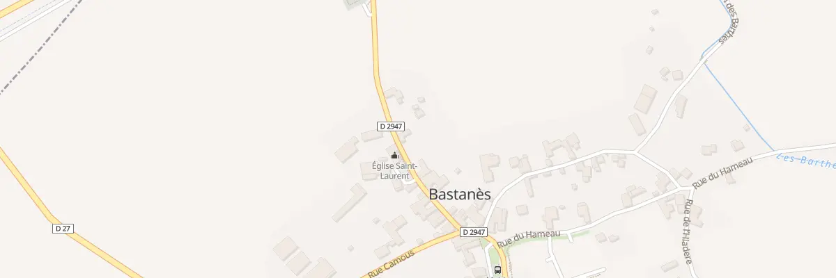 Plan du 16 Rue des Pyrenees à Bastanès