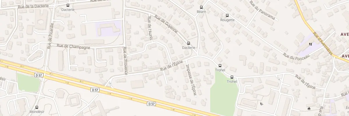 Plan du 2 Rue de la Saintonge à Laval