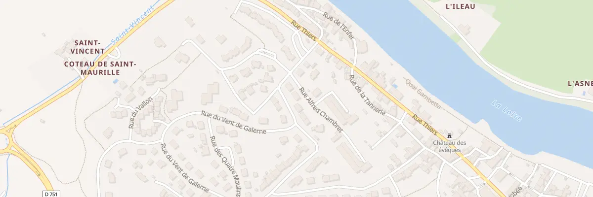 Plan du 4 Rue Alfred Chambret à Chalonnes-sur-Loire