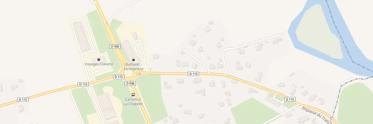 Plan du 5087 La Gare à Castetnau-Camblong