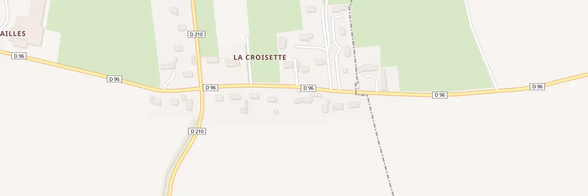 Plan du 5025 La Croisette à Cottun