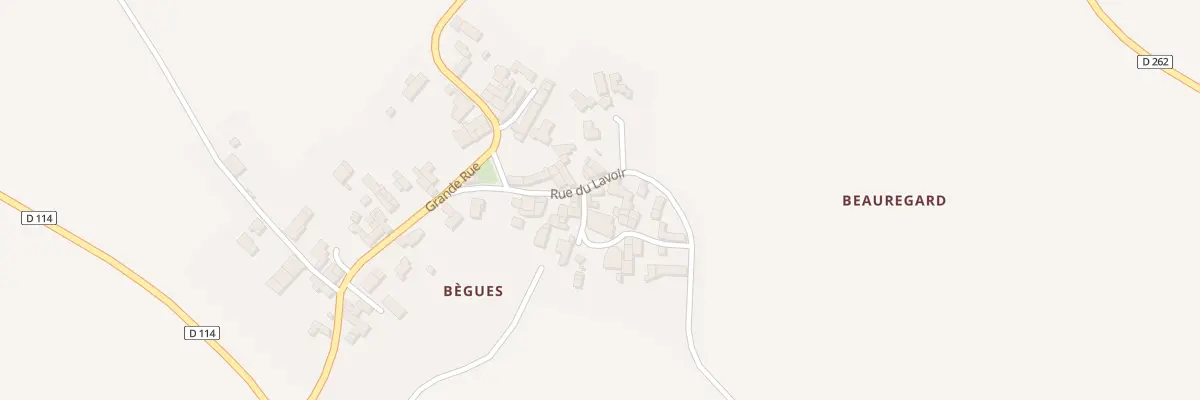 Plan du 8 Rue du Lavoir à La Grève-sur-Mignon