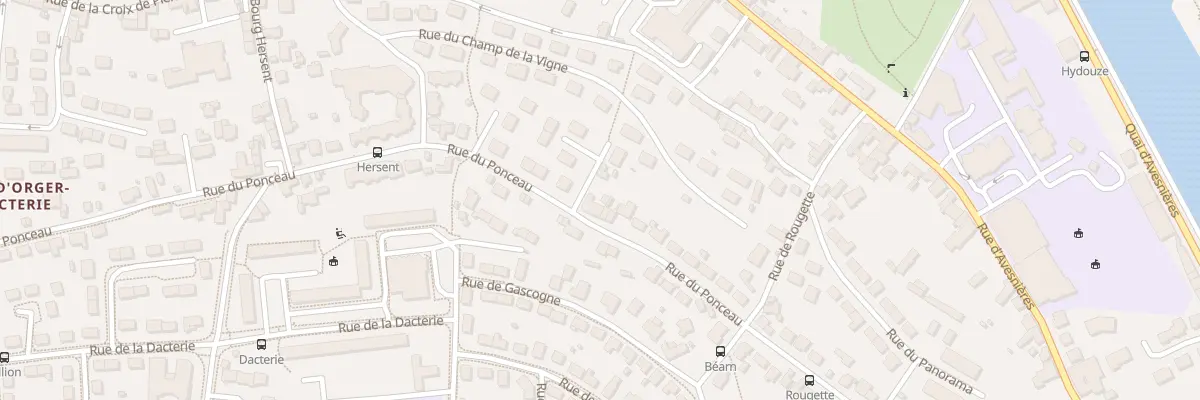 Plan du 54 Rue du Ponceau à Laval