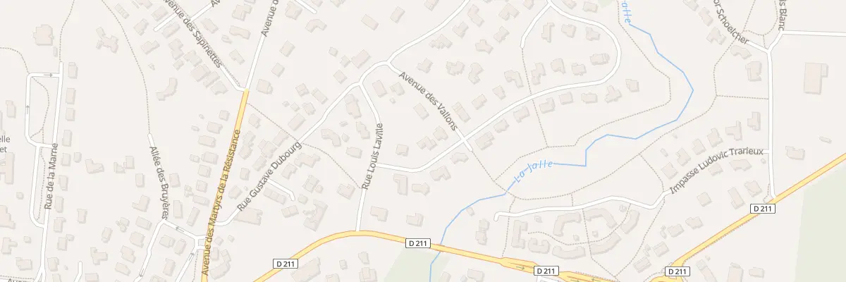 Plan du 3 Av de l’Eau Vive à Martignas-sur-Jalle