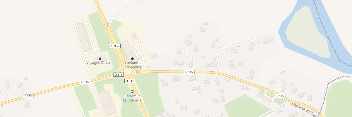 Plan du 5088 La Gare à Castetnau-Camblong