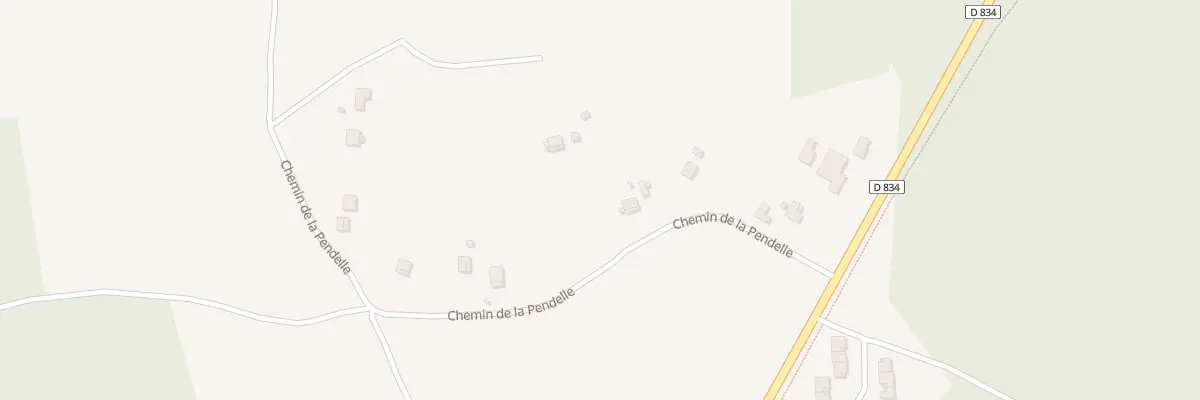 Plan du 170 Che de la Pendelle à Moustey