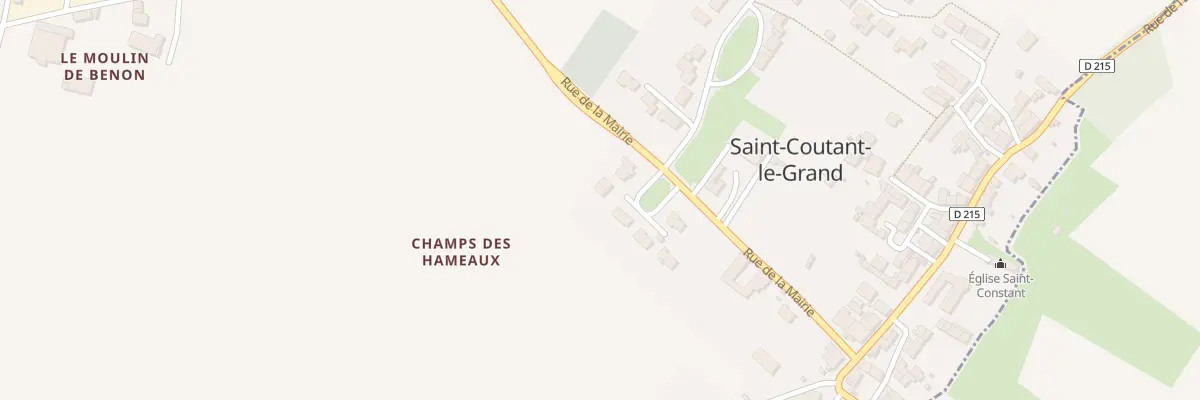 Plan du 4 Lot Champs des Hameaux à Saint-Coutant-le-Grand