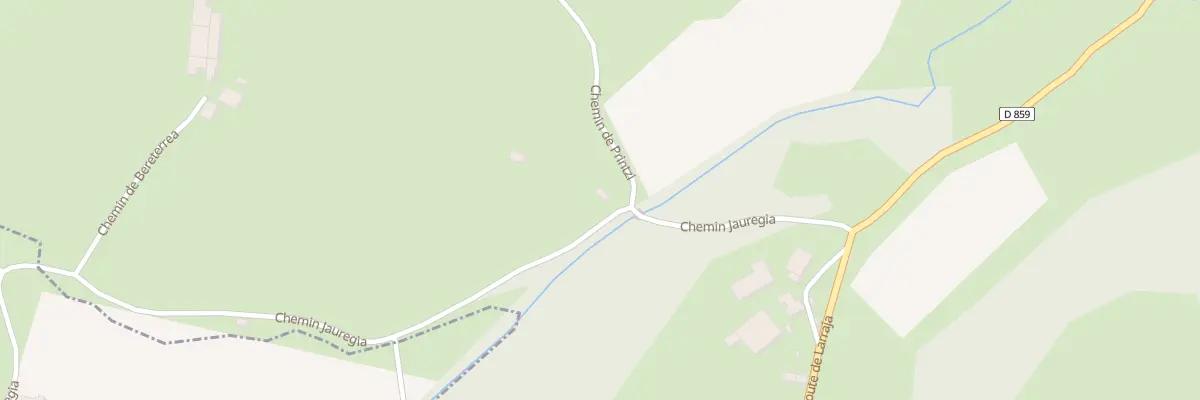 Plan du 5 Che Printsi à Barcus