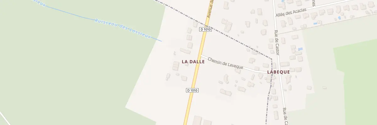 Plan du 7 Rte de Compostelle à Salles