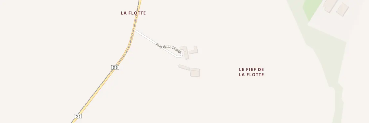 Plan du 1A Rue de la Flotte à Boutenac-Touvent