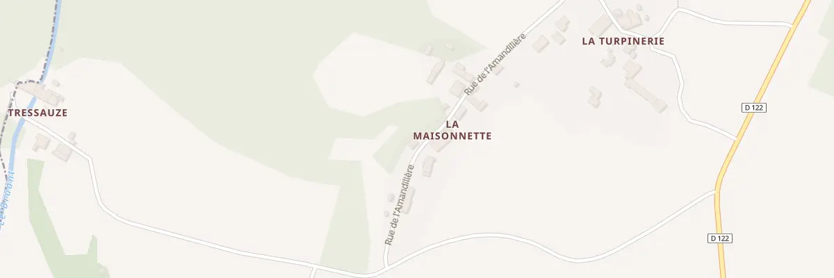 Plan du 3 Rue de l’Amandilière à Geay