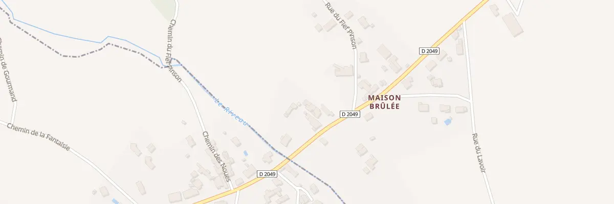 Plan du 15 Rue de la maison brûlée à Saint-Michel-le-Cloucq