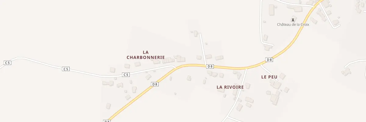 Plan du 10 La Charbonnerie à Montournais